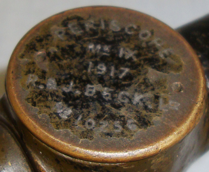  WWI British Officers Trench Periscope by ‘R&J Beck’ Dated 1917. 19807. WWI British Officers Trench Periscope by ‘R&J Beck’ Dated 1917. 19807. Sight & Optic
