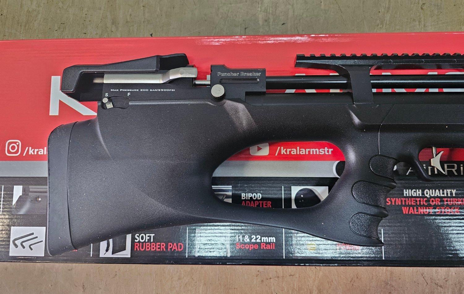 Kral Breaker Bullpup Synthetic  .25