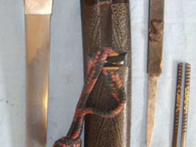 Ancient Blade (C1584) Japanese Tanto By Sukesada With Double Signed Tang & Scabb Other Blade