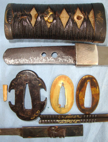  Ancient Blade (C1584) Japanese Tanto By Sukesada With Double Signed Tang & Scabb Other Blade