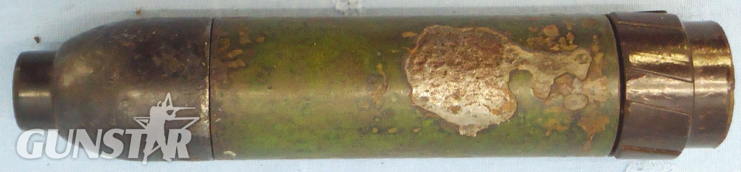 INERT DEACTIVATED. German, WW2, 1944 Dated, 3cm High Explosive (HE) (G.Spgr Gewehr Sprenggranate) Rifle Grenade / Hand Grenade. Sn - 21616 INERT DEACTIVATED. German, WW2, 1944 Dated, 3cm High Explosive (HE) (G.Spgr Gewehr Sprenggranate) Rifle Grenade / Hand Grenade. Sn - 21616  Other Ammunition - {CATEGORY}