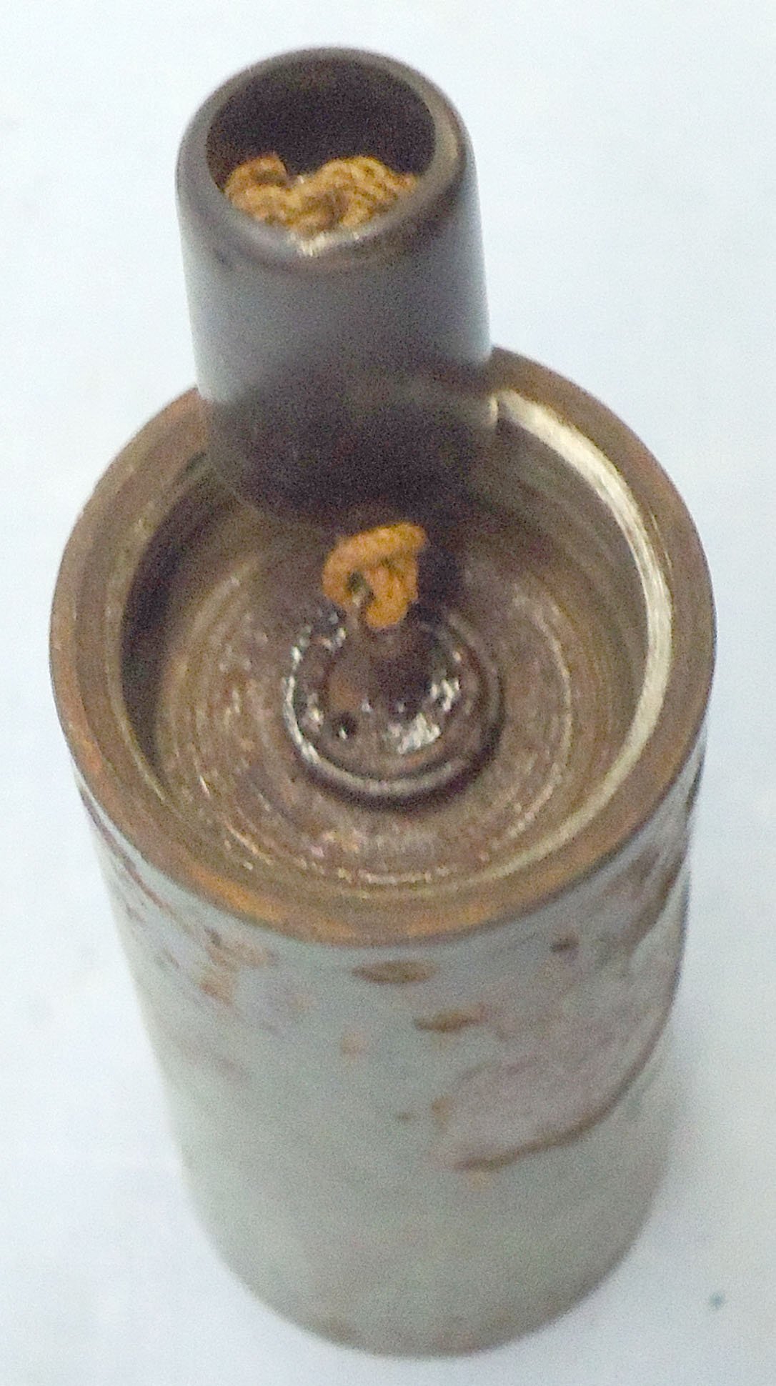 {CATEGORY} - INERT DEACTIVATED. German, WW2, 1944 Dated, 3cm High Explosive (HE) (G.Spgr Gewehr Sprenggranate) Rifle Grenade / Hand Grenade. Sn - 21616 INERT DEACTIVATED. German, WW2, 1944 Dated, 3cm High Explosive (HE) (G.Spgr Gewehr Sprenggranate) Rifle Grenade / Hand Grenade. Sn - 21616  Other Ammunition in 