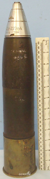INERT DEACTIVATED. Unfired, WW2 (1944 Dated) German High Explosive Nose Fused Ro INERT DEACTIVATED. Unfired, WW2 (1944 Dated) German High Explosive Nose Fused Ro Antique & Militaria in 