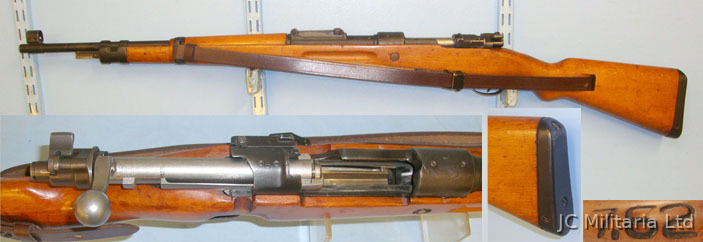 FN Herstal Columbian Military Contract, Belgian FN K98 Mauser Bolt Action 7.62mm NATO Calib Bolt Action 7.62x51mm NATO Rifle