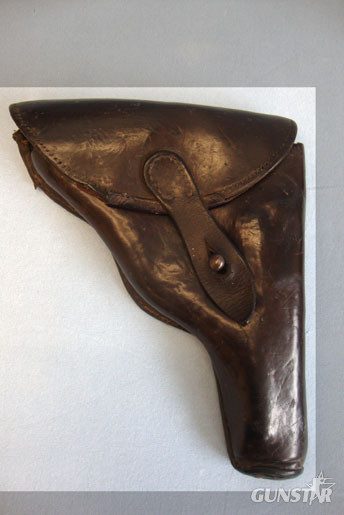 British Army Officer\'s Brown Leather Revolver Holster British Army Officer's Brown Leather Revolver Holster Care & Storage