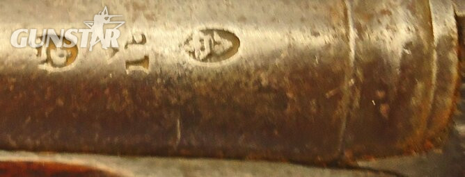 Buckmaster Extremely Rare, Original, British, George II Era, Pre Land Pattern, 42 Inch Barrel Brown Bess .75” Musket by Buckmaster of London. Sn - 21851:6 Muzzleloader .75 Cal Muzzleloader Rifle 