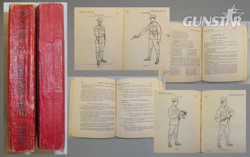 Pair of War Office Small Arms Training Books from 1924 & 1931. BO 438. Pair of War Office Small Arms Training Books from 1924 & 1931. BO 438. Other Accessory