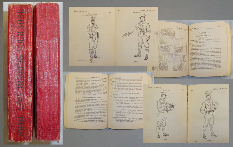 Pair of War Office Small Arms Training Books from 1924 & 1931. BO 438. Pair of War Office Small Arms Training Books from 1924 & 1931. BO 438. Other Accessory
