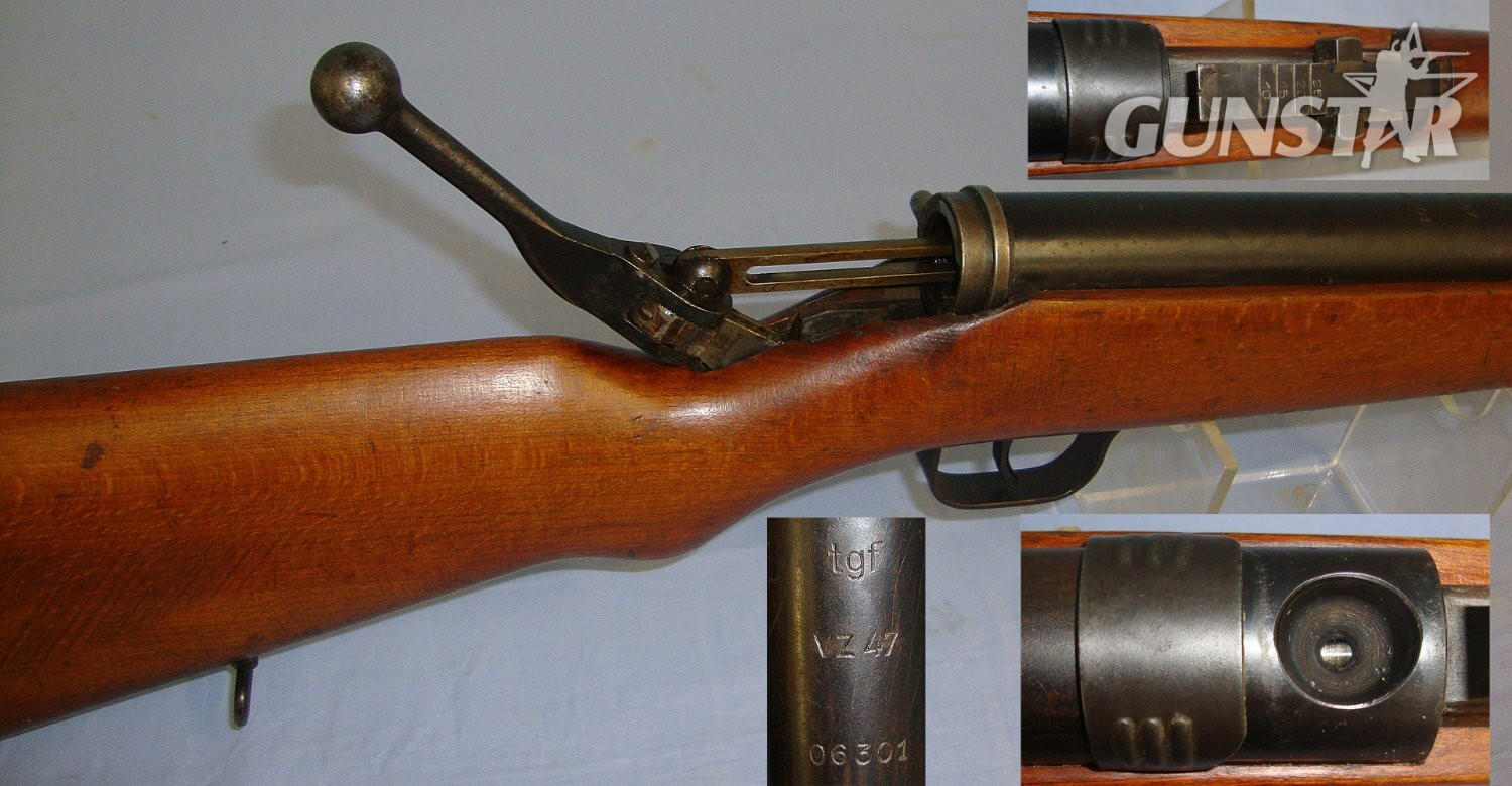  RARE**Cold War Era Post 1947 Czechoslovakian ‘tgf’ (Zbrojovka Brno), VZ-47 (German K98) 4.5mm BB Repeating (20 Shot) Bolt Action Military Training Air Rifle. Sn 23484:30 air rifle BB