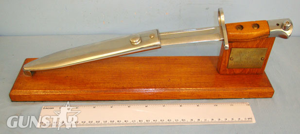 WSC (Wilkinson Sword Company) Chrome Plated British WSC (Wilkinson Sword Company) No.5 Jungle Carbine Bayonet  Antique & Militaria in 