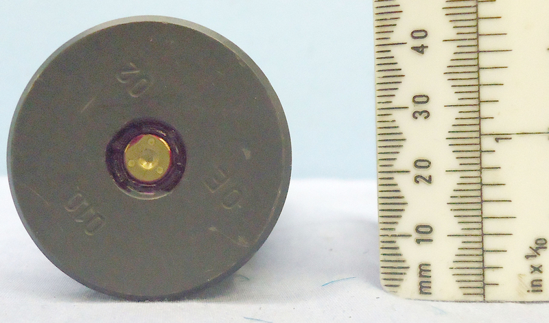 INERT DEACTIVATED. Unfired Swiss Made 30mm FACTORY DUMMY, APDS/T (Armour piercing Discarding Sabot/Trace) (Uncored) Cannon Round For The German Puma IFV (Infantry Fighting Vehicle). - O 1906 INERT DEACTIVATED. Unfired Swiss Made 30mm FACTORY DUMMY, APDS/T (Armour piercing Discarding Sabot/Trace) (Uncored) Cannon Round For The German Puma IFV (Infantry Fighting Vehicle). - O 1906  Other Ammunition - {CATEGORY}