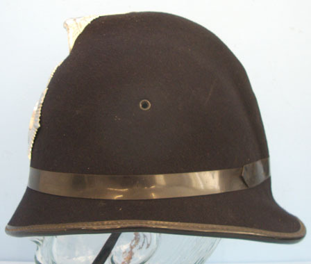 Dorset Police Male Constable\'s / Sergeant\'s Blue Serge Helmet With Helmet Plat Dorset Police Male Constable's / Sergeant's Blue Serge Helmet With Helmet Plate, Clothing
