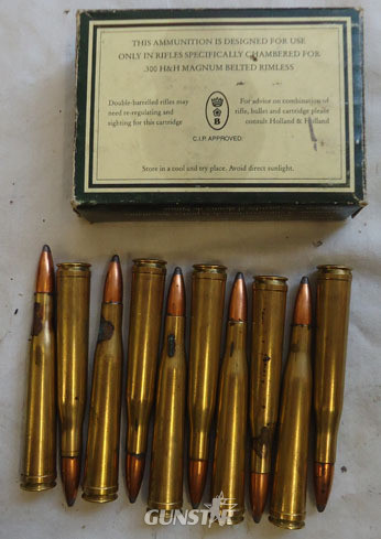  INERT DEACTIVATED. Box 10 Rounds Of Holland & Holland .300 Magnum Belted Rimless INERT DEACTIVATED. Box 10 Rounds Of Holland & Holland .300 Magnum Belted Rimless Antique & Militaria