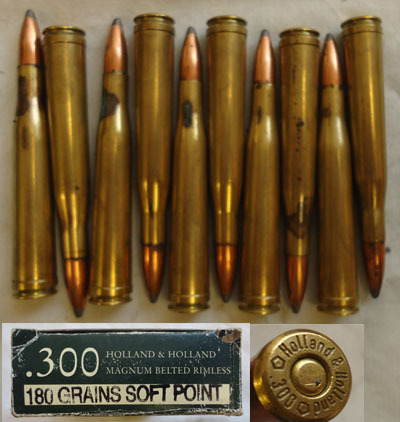 INERT DEACTIVATED. Box 10 Rounds Of Holland & Holland .300 Magnum Belted Rimless INERT DEACTIVATED. Box 10 Rounds Of Holland & Holland .300 Magnum Belted Rimless Antique & Militaria