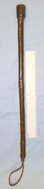 Boer War / WW1 Era British Cavalry Officers Private Purchase Leather Bound Riding Crop / Club With Integral Weighted Head For Self Defence Or Battle Use  Antique & Militaria