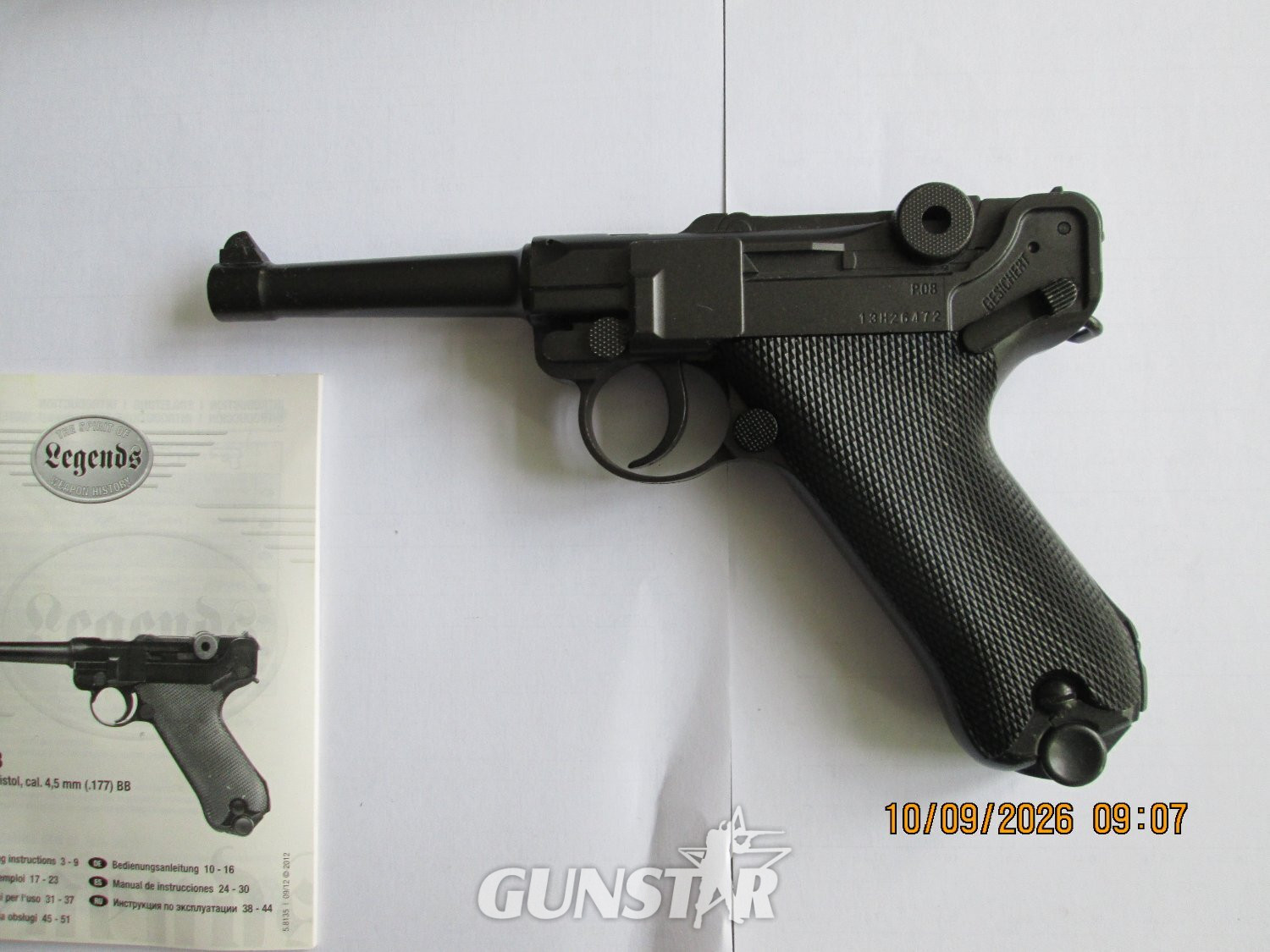  Umarex Luger p08 co2 pistol BB