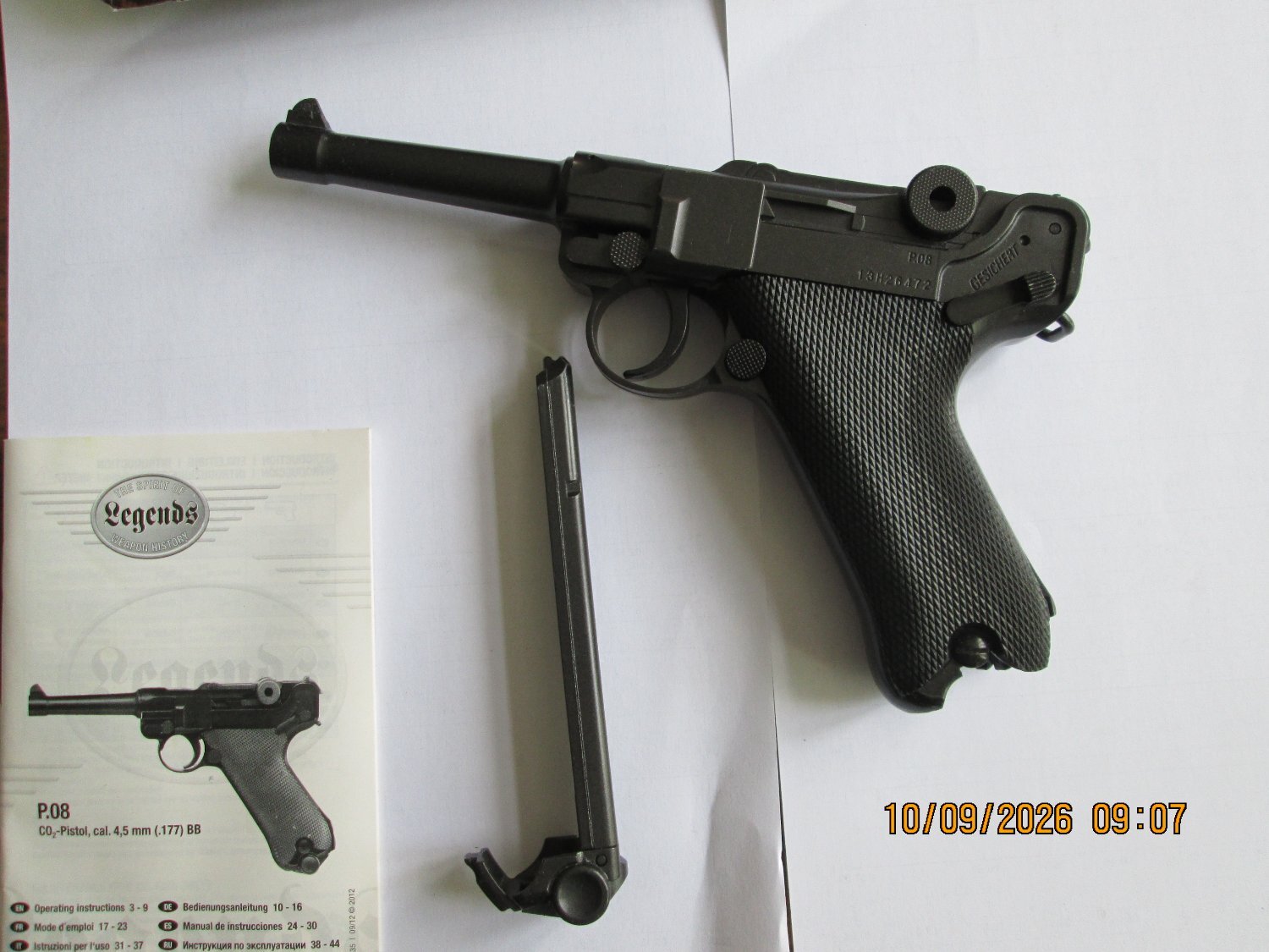 Umarex Luger p08 co2 pistol BB - {CATEGORY} in 