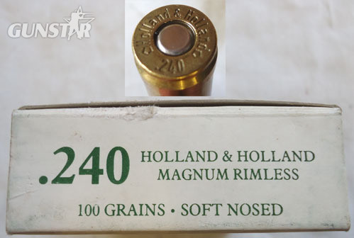 Holland & Holland INERT DEACTIVATED. Box 10 Rounds Of Holland & Holland .275 Magnum Belted Rimless Antique & Militaria