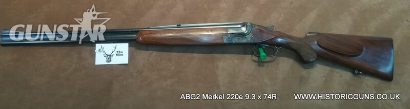 Merkel 220e O/U Double Rifle None Rifle in 