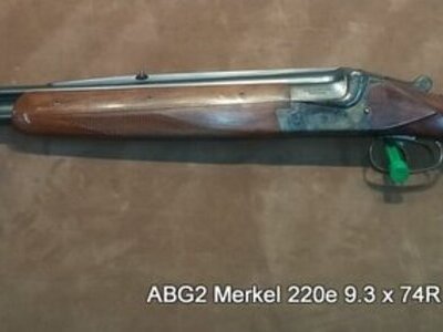 Merkel 220e O/U Double Rifle None Rifle