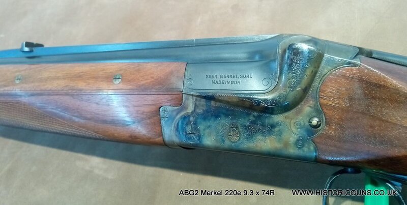 Merkel 220e O/U Double Rifle None Rifle