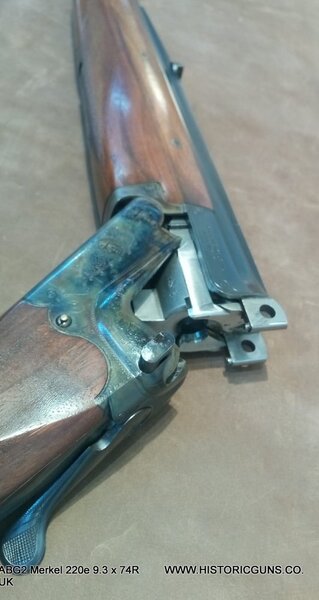  Merkel 220e O/U Double Rifle None Rifle