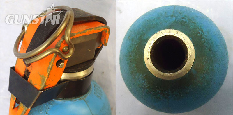 DEACTIVATED INERT. British L111A1 Practice Hand Grenade. - O 1940 DEACTIVATED INERT. British L111A1 Practice Hand Grenade. - O 1940  Other Ammunition