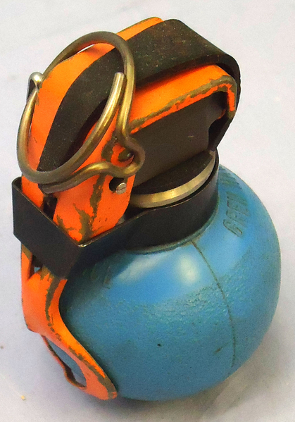 {CATEGORY} - DEACTIVATED INERT. British L111A1 Practice Hand Grenade. - O 1940 DEACTIVATED INERT. British L111A1 Practice Hand Grenade. - O 1940  Other Ammunition in 