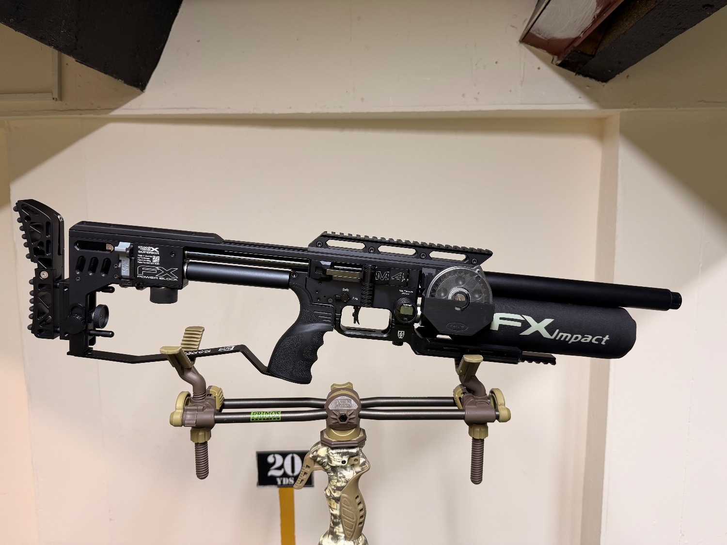 FX Impact Mk 4 .22 Black with Accessories. As new  Fx impact mk 4 .22 - {CATEGORY}