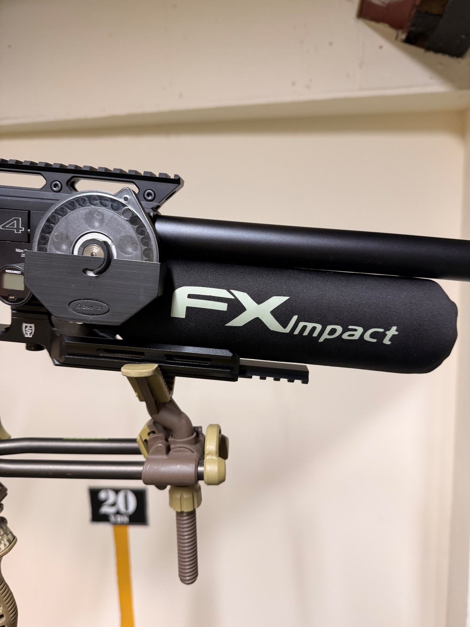{CATEGORY} - FX Impact Mk 4 .22 Black with Accessories. As new  Fx impact mk 4 .22
