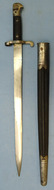 British Pattern 1887 MK III Sword bayonet & Scabbard Bayonet