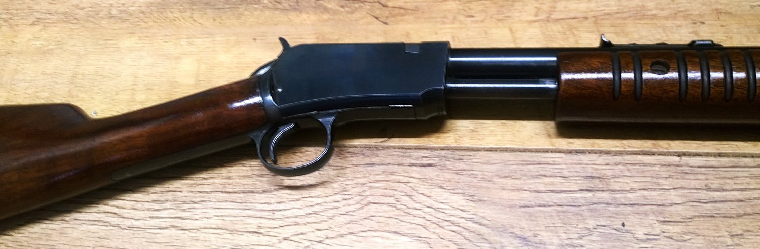 Winchester 62A Pump Action .22 RF Rifle - {CATEGORY} in 