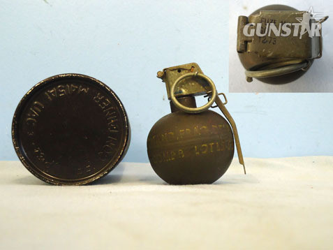 INERT DEACTIVATED Rare Near Mint Vietnam War Period American M67 Fragmentation H INERT DEACTIVATED Rare Near Mint Vietnam War Period American M67 Fragmentation H Antique & Militaria