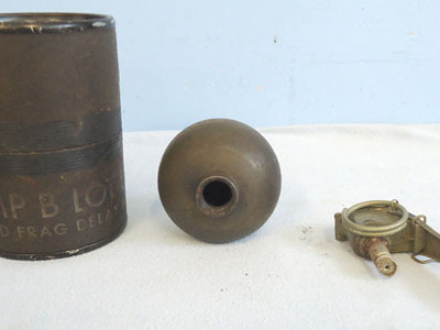 INERT DEACTIVATED Rare Near Mint Vietnam War Period American M67 Fragmentation H INERT DEACTIVATED Rare Near Mint Vietnam War Period American M67 Fragmentation H Antique & Militaria