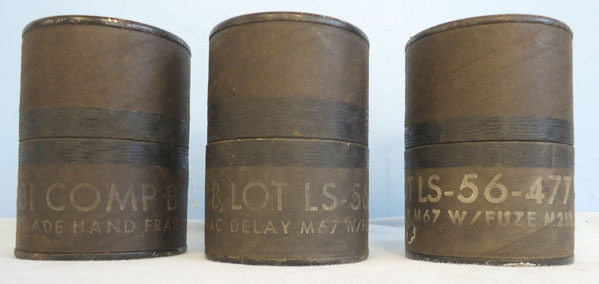  INERT DEACTIVATED Rare Near Mint Vietnam War Period American M67 Fragmentation H INERT DEACTIVATED Rare Near Mint Vietnam War Period American M67 Fragmentation H Antique & Militaria