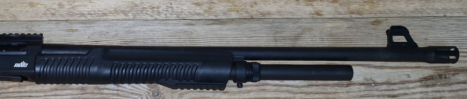 REVO REVO PUMP ACTION TACTICAL FAC S1 SHOTGUN Pump Action 12 Bore/gauge - {CATEGORY} in 