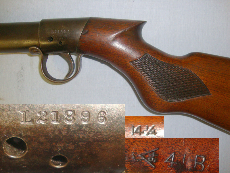 BSA No. 1 Model (Aka \'L\' Or Light/ Ladies Model) .177 Calibre Under Lever Air Rifle .177