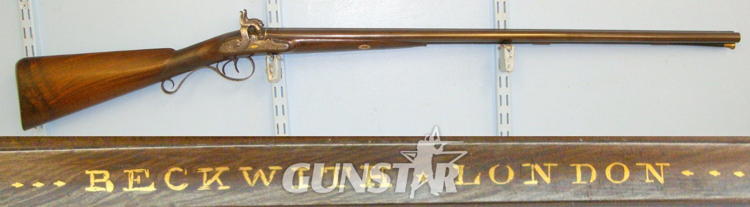Beckwith (London) Converted From Earlier Flintlock Piece. Sn 19995 Muzzleloader 16 Bore/gauge in 