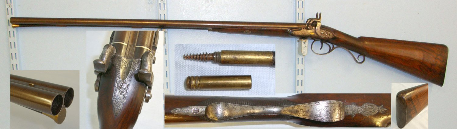  Beckwith (London) Converted From Earlier Flintlock Piece. Sn 19995 Muzzleloader 16 Bore/gauge