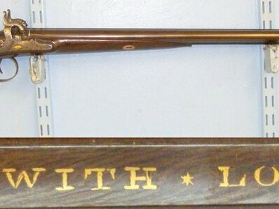 Beckwith (London) Converted From Earlier Flintlock Piece. Sn 19995 Muzzleloader 16 Bore/gauge