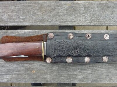 Antique British Bowie scout Knive