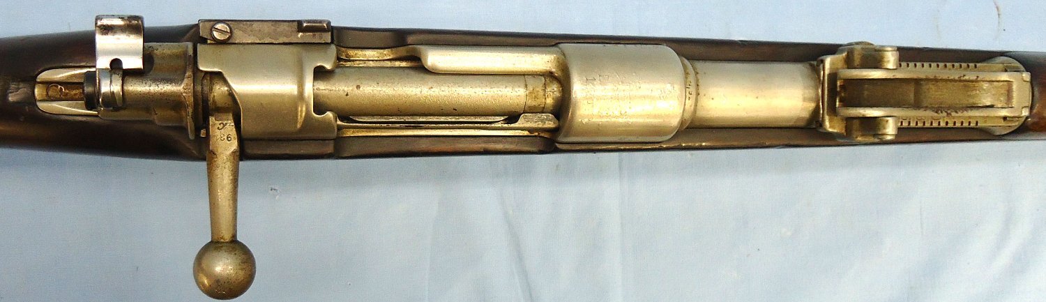 Mauser Mauser G98, 7.92mm Calibre, Nickel Plated Parade/Ceremonial Infantry Rifle. **EU 2024 DEACTIVATION**. - D 5980 Bolt Action 7.92x57mm Mauser Rifle 