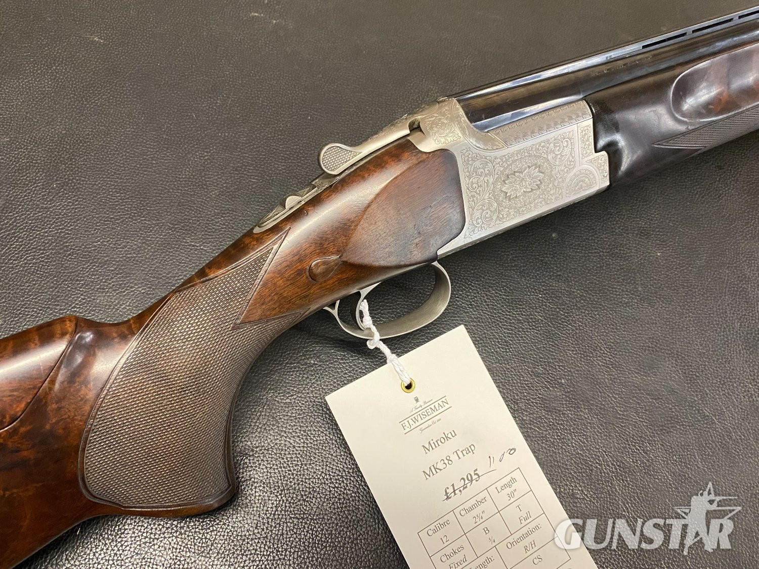 Miroku MK38 Grade 1 Trap Over and Under 12 Bore/gauge