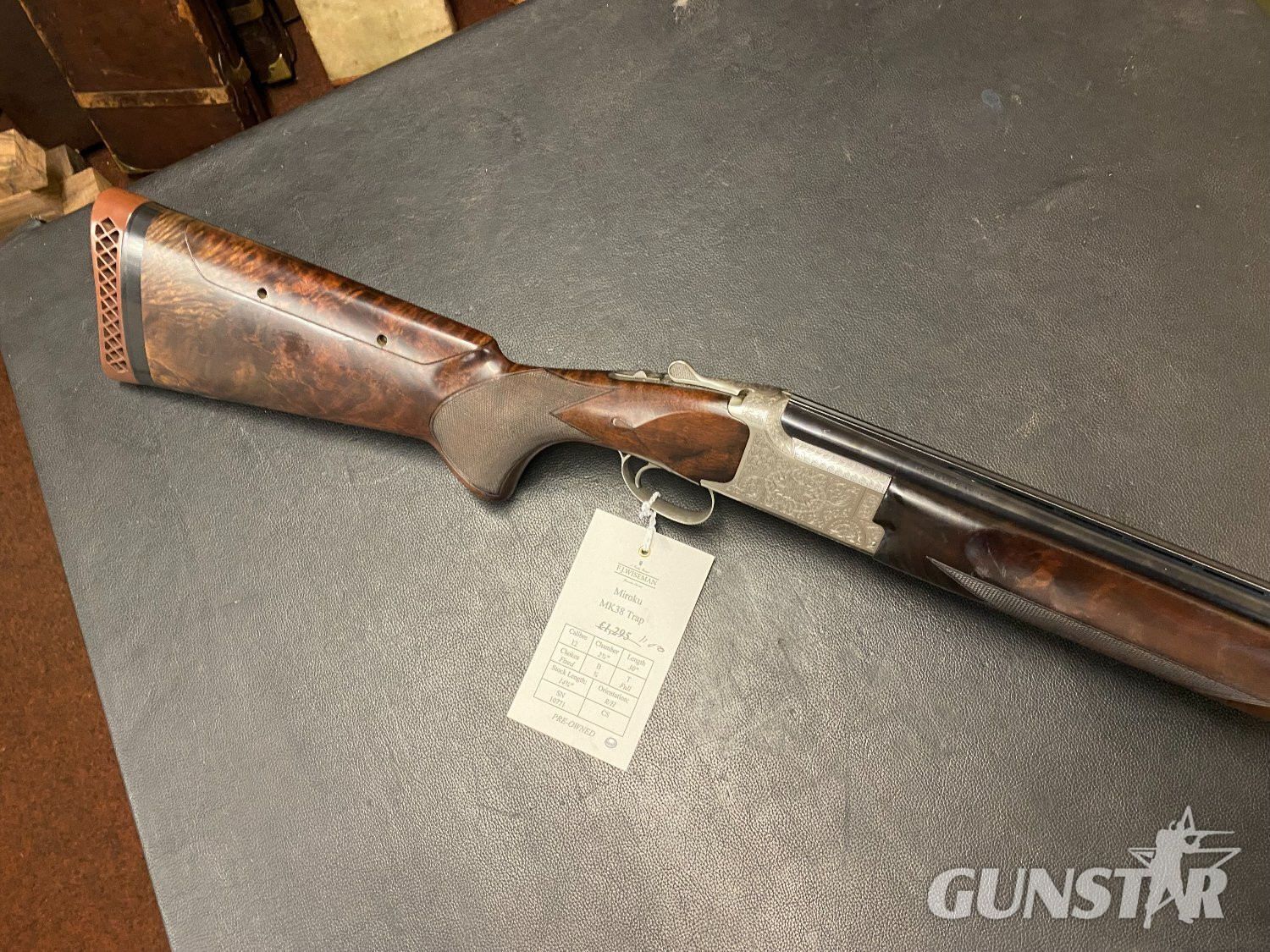 Miroku MK38 Grade 1 Trap Over and Under 12 Bore/gauge - {CATEGORY} in 