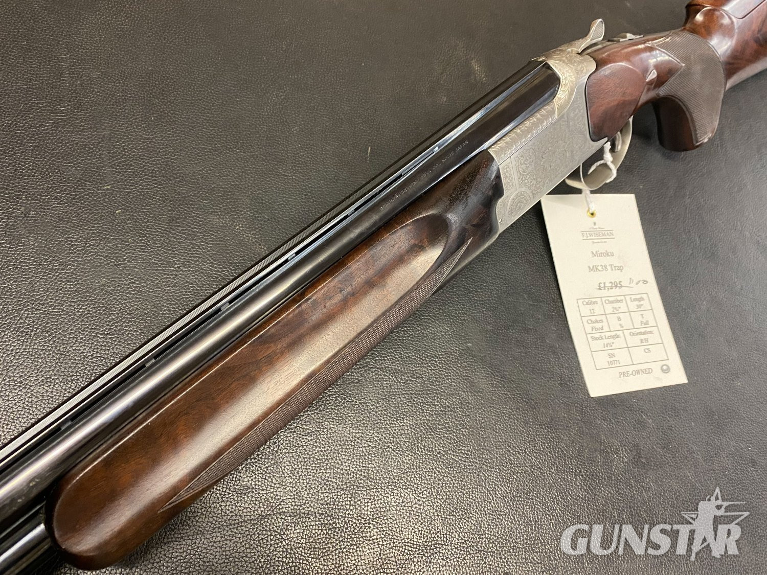 {CATEGORY} - Miroku MK38 Grade 1 Trap Over and Under 12 Bore/gauge in 