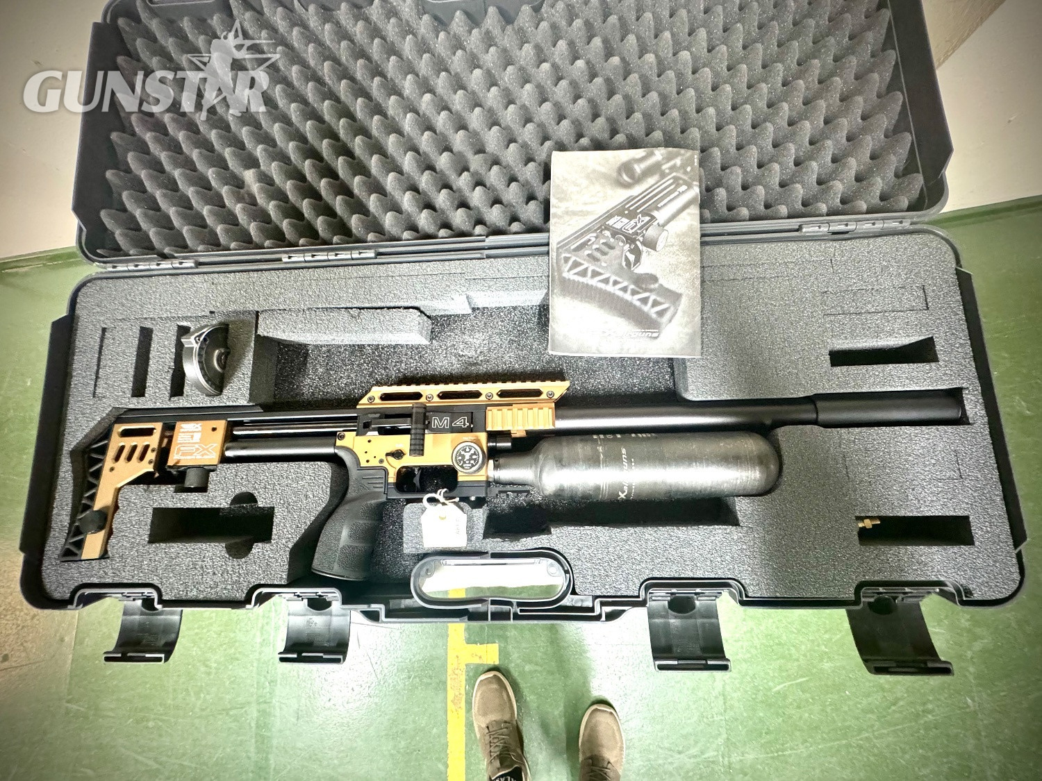 FX airguns, impact MK4 , copper. .22 cased  Impact .22