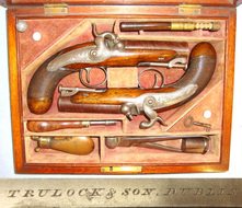 Trulock Brothers With C-N 7033 / 7034 County Cavan Irish Registration Marks & Original Accessories. None Muzzleloader