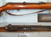 NAZI HITLER YOUTH CONNECTIONS* RARE* HIGHLY SOUGHT AFTER*1930’s German Schmeisser’s Patent Haenel Model 33 Junior (Small Form K98k) 4.4mm BB Lead Balls Only Bolt Action 6 Shot Magazine Fed Military Training Air Rifle & Sling. Sn 23617 air rifle BB