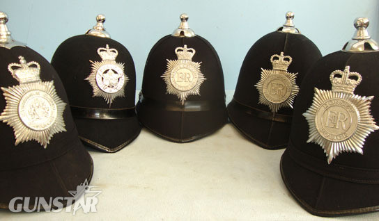 Police Male Constable\'s / Sergeant\'s Blue Serge Queen\'s Crown Helmets With Ba Police Male Constable's / Sergeant's Blue Serge Queen's Crown Helmets With Ball  Other Accessory