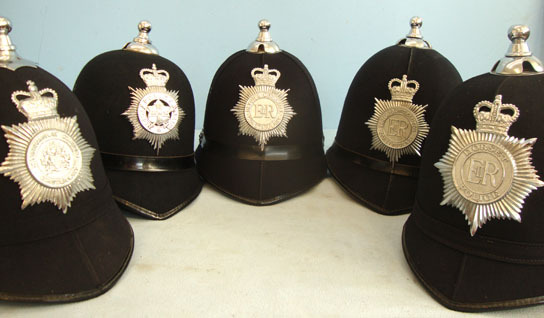 Police Male Constable\'s / Sergeant\'s Blue Serge Queen\'s Crown Helmets With Ba Police Male Constable's / Sergeant's Blue Serge Queen's Crown Helmets With Ball  Other Accessory